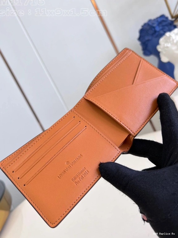 AAA Pruses Bags VUITTON MULTIPLE WALLET-11.5*9*1.5cm LOUIS 0806